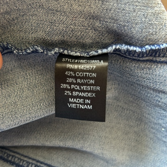 Haute Monde Blue Jean Dress - Picture 5 of 5